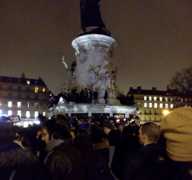 République, nous sommes là ! Le 7 janvier 2015, Paris